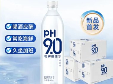 每天认识一款瓶装水:今麦郎蓝标水